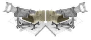 Tool Head Mirror, 2012 | 12"x26", Archival Pigment Print